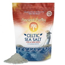 CELTIC SEA SALT 500g | Organic Unprocessed | Coarse 70+ Minerals | France Origin
