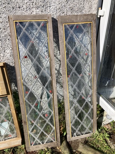 Pair hard woodcasement - of,