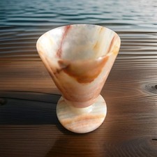 3" Tall Onyx  Goblet 2"Width
