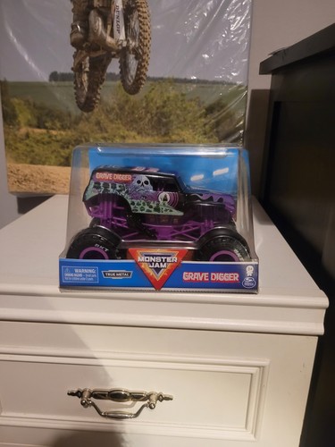 Monsterjam diecast purple - diecast,