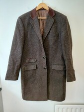MOON TWEED CHESTERFIELD COVERT