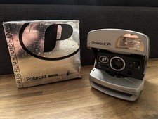 Polaroid Plus Film 600 Instant Film Camera - Boxed - Silver - Pelicula Extreme
