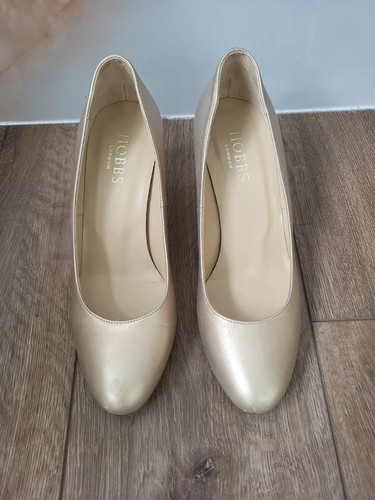 Hobbs gold leather court - , shoes