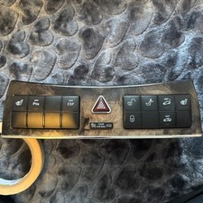 MERCEDES CLK W209 HEATED SEAT HAZARD LIGHT SWITCH PANEL A2096890031