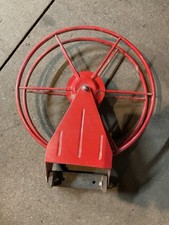 Antique ~ Fire Hose Reel ~ RED