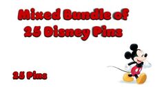 ### MIXED BUNDLE OF 25 DISNEY