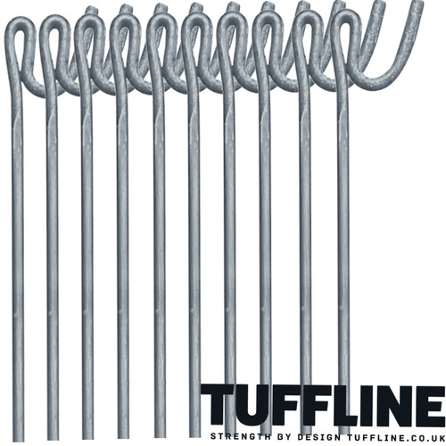 Tuffline fencing pins 8mm - 8mm, x