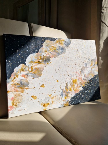 Original large fluid - fluid, acrylic