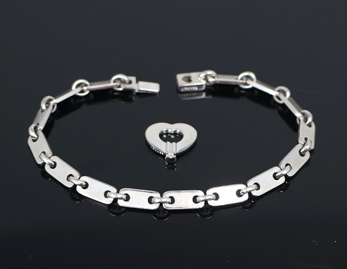 1997 vintage cartier 18k white - cartier,