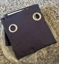 Next Navy Eyelet Curtains. 1