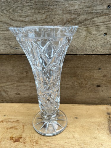 Vintage heavy cut - cut, glass