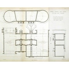 ENGINEERING - Steam Chests & Valves of the Steam Boat New World - Old Print 1851