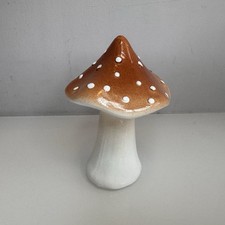 Ceramic Mushroom Toadstool -