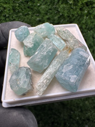 Fabulous aquamarine lot - -, 10