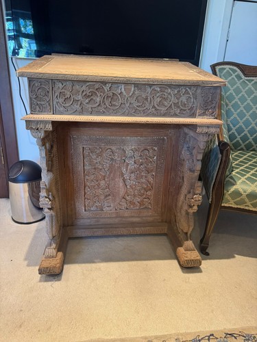 Antique burmese specimen - antique, chest