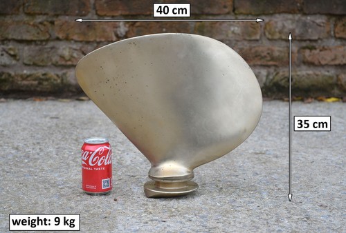 Boat prop fin brass bronze - prop, /