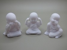 Ornament - Baby Monks (Set of 3), 3D Printed (PLA)