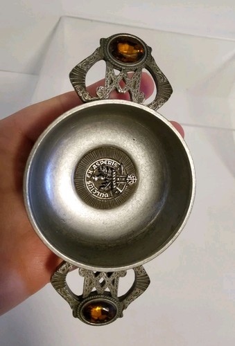 Vintage art pewter ornate - vintage,