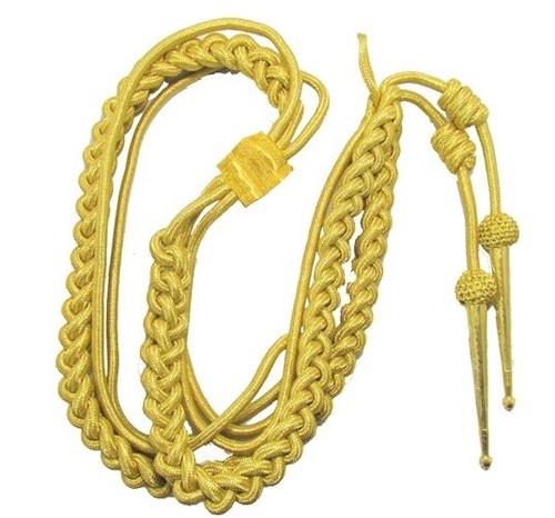 Shoulder aiguillette gold - shoulder,