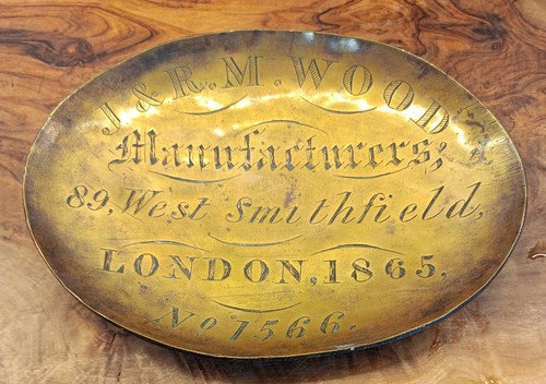 Antique 1865 brass - antique,
