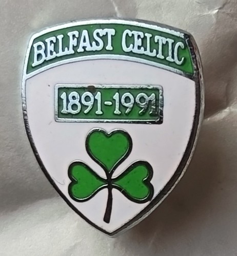Belfast celtic badge - badge, (