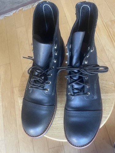 Red wing boots vibram size - red,