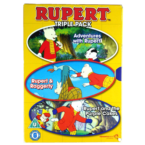 Rupert the bear triple pack - the,