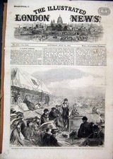Old Antique Print National