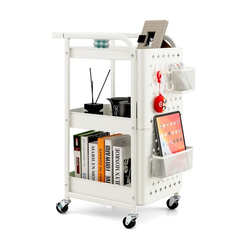 Tier rolling cart storage - 3-tier,
