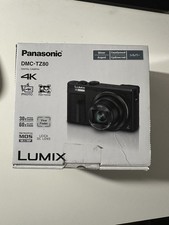 Panasonic Lumix DMC-TZ80EB-S 18.1 MP Digital Camera - Black/Silver