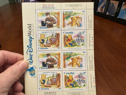 Canada post walt disney - disney, winnie
