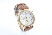 Seiko Age Of Discovery World Timer Chronograph Watch Ref6M15-9000 Quartz Working