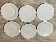 Lot of 6 Buffalo Cream White 7