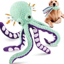 Dog pet plush octopus toy interactive sound anti-demolition home large and small
