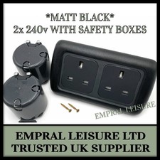 CBE Double 240v Socket C-Line