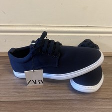 Zara Navy Blue Canvas Men