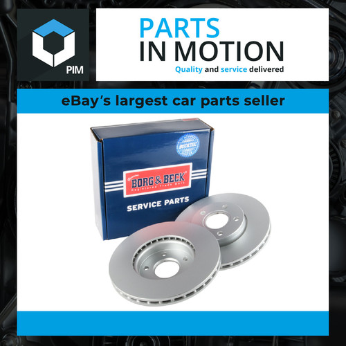Brake discs pair - 2x, vented