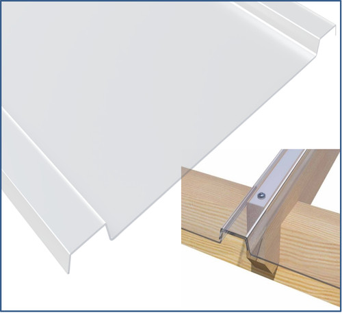 Clear polycarbonate roofing - clear,
