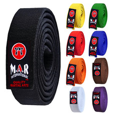 Martial Arts Belt Karate Taekwondo Judo Kickboxing Belts All Sizes Colors