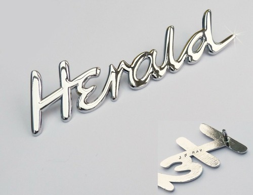 Triumph chrome herald script - triumph,