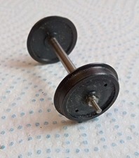 O Gauge Wagon Wheels - Solid Disk 18mm - with 46mm Pinpoint Axle.