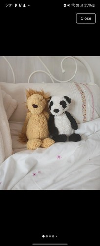 Jellycat medium bashful - 2x,