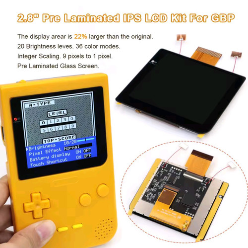 Gameboy pocket gbp laminated - pocket,