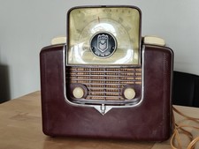 Vintage NZ Pacemaker "Leader" Glass Tube Flip Up Radio Mid Century, ZENITH STYLE