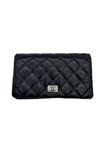 Chanel long wallet black - chanel,