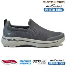 MENS SKECHERS TRAINERS ARCH FIT MEMORY FOAM FITNESS WALKING RUNNING SHOES SIZE