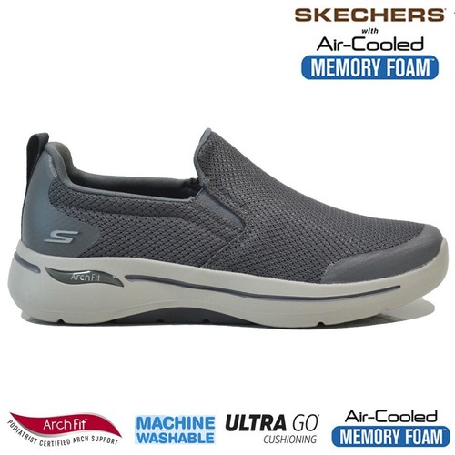 Mens skechers trainers arch - mens,