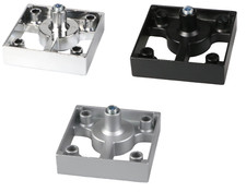 Furniture Leg Black Silver