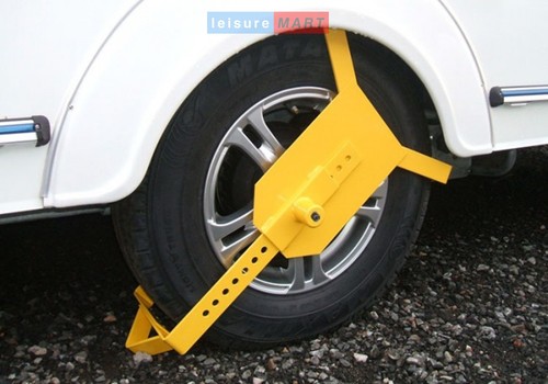 Heavy duty wheel clamp - heavy,