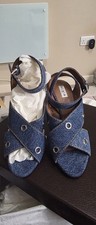 Alaia Women's Denim Sandals